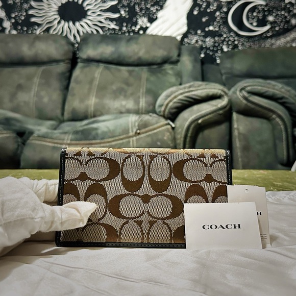 Coach Pink and Black Wallet - Picture 12 of 13